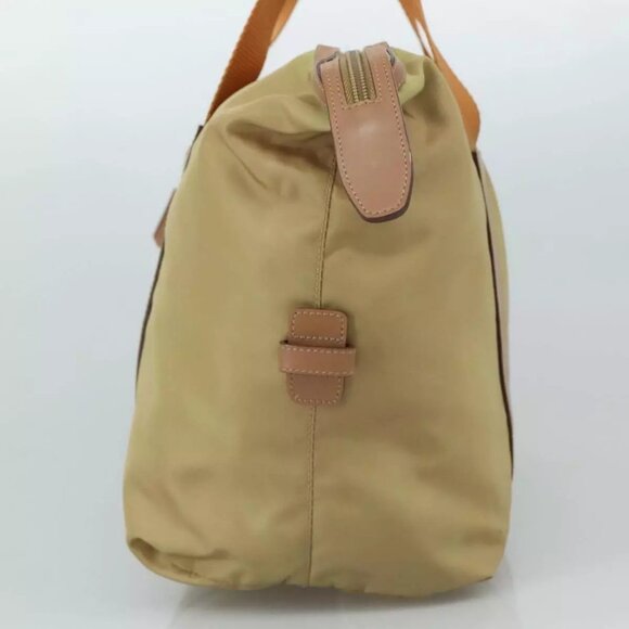 PRADA Hand Bag Nylon Beige Auth - Picture 9 of 15